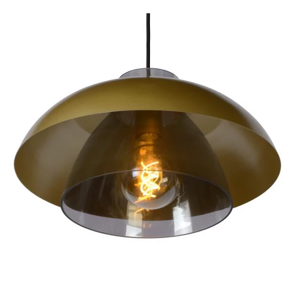 Lucide AVONMORE - Hanglamp - Ø 40 cm - 1xE27 - Mat Goud / Messing - detail 1